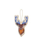 Reindeer Gestickter Christbaumschmuck