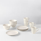 Nordic Vanilla Set de vaisselle pour quatre Nordic Vanilla Set de vaisselle pour quatre