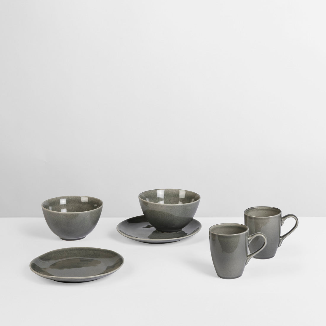 Nordic Rain Set de vaisselle pour deux