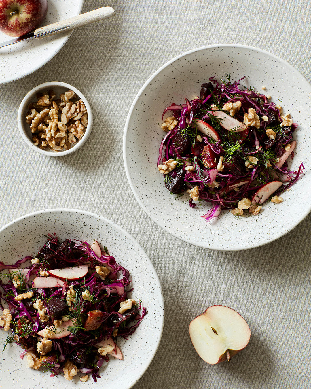 Lun rødbedesalat med vanilje & ingefær