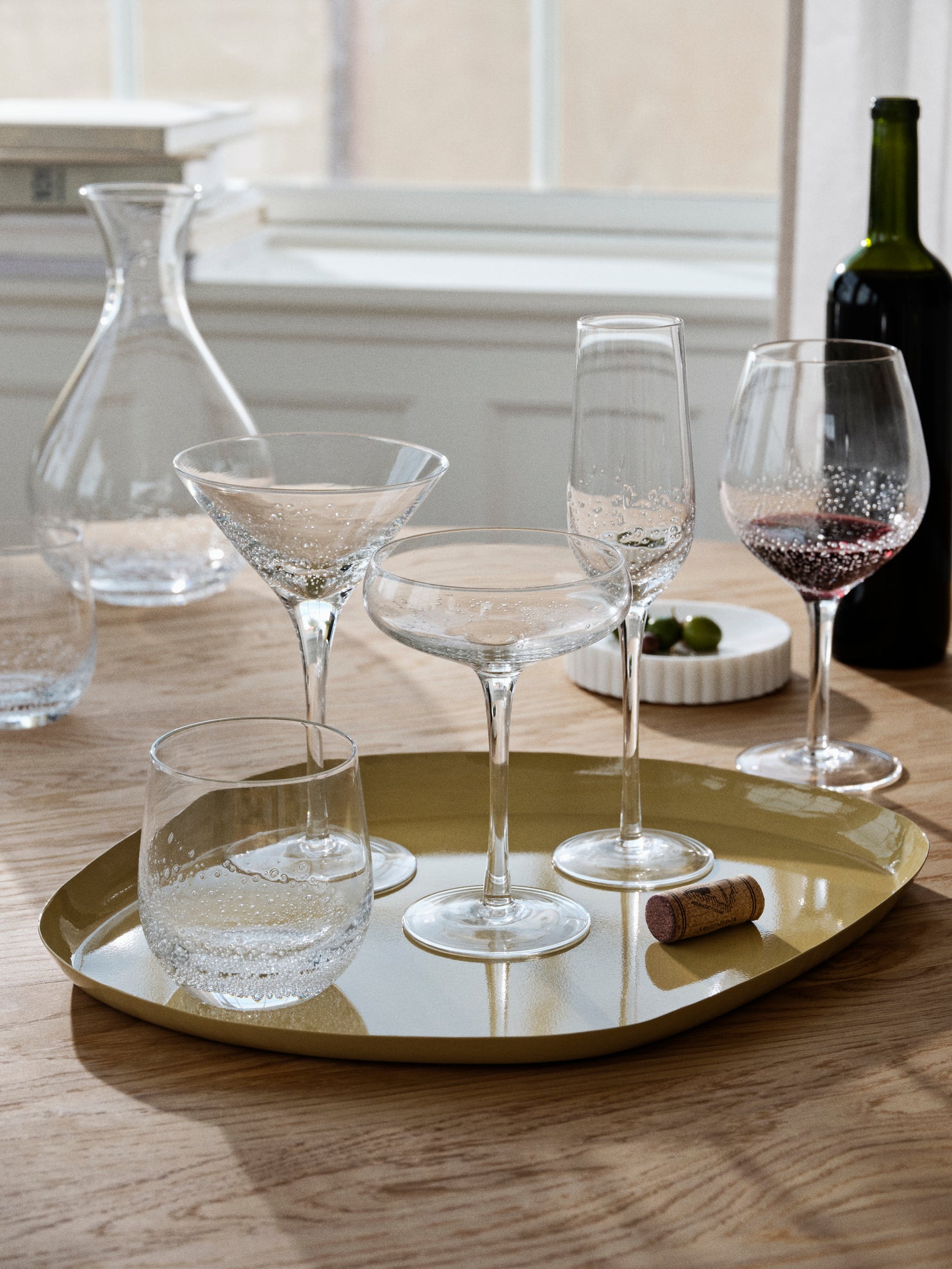 Bubble Champagneglas