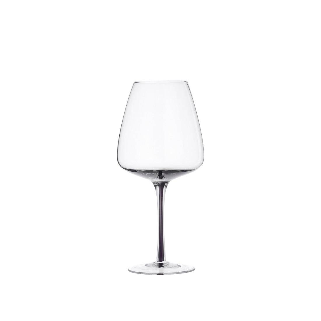 Smoke Red wine glass
