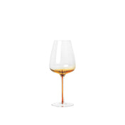 Amber White Wine Glass