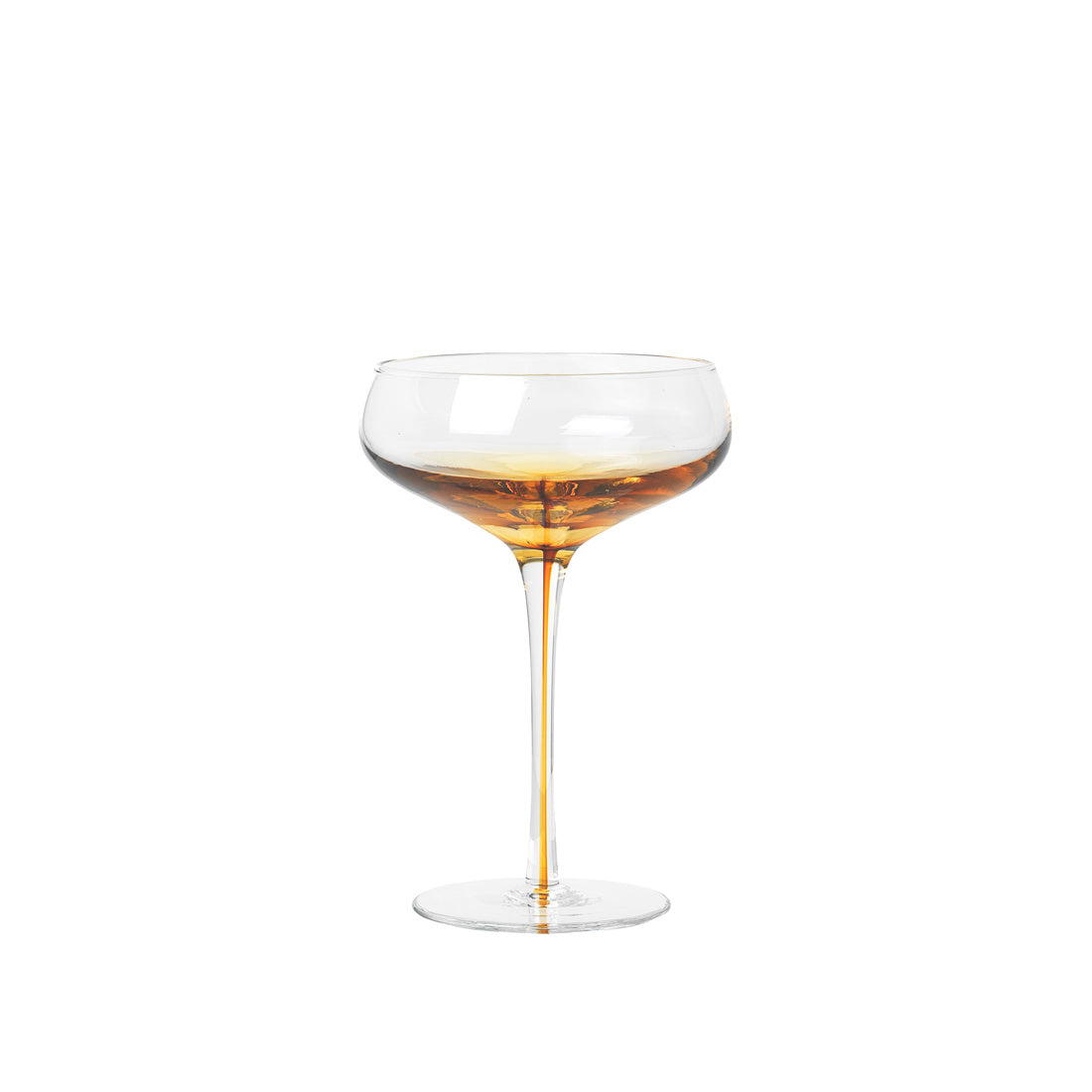 Amber Cocktail glass