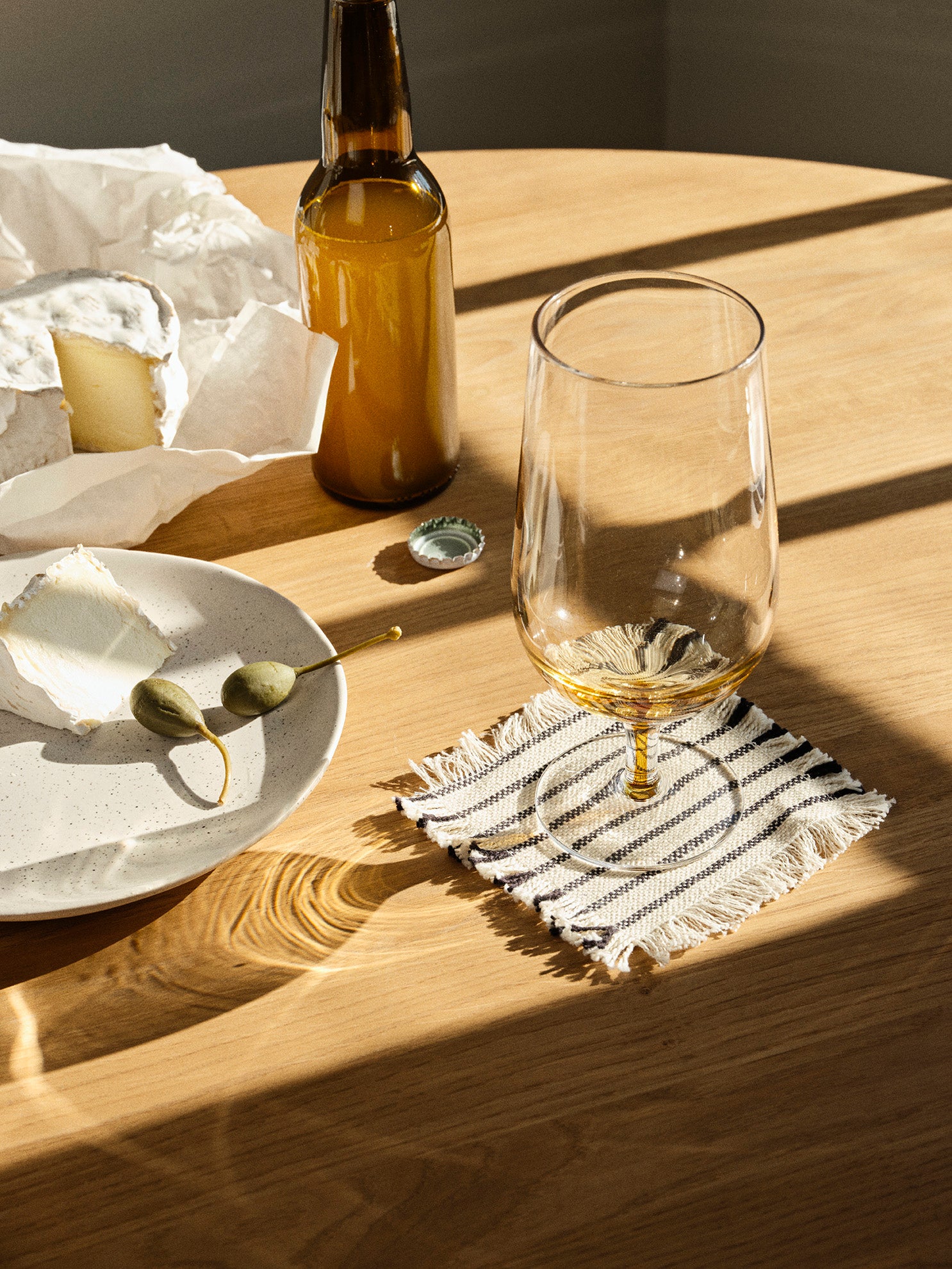 Amber Ølglas