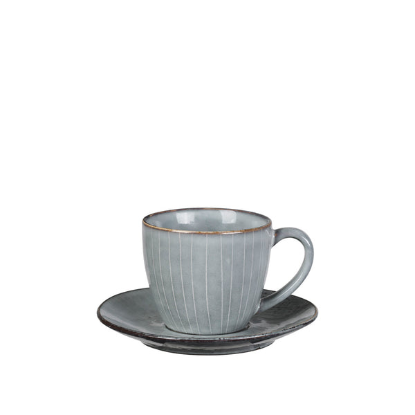 Nordic Sea Tasse mit Untertasse