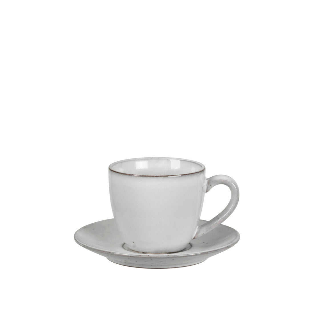 Nordic Sand Cup with saucer