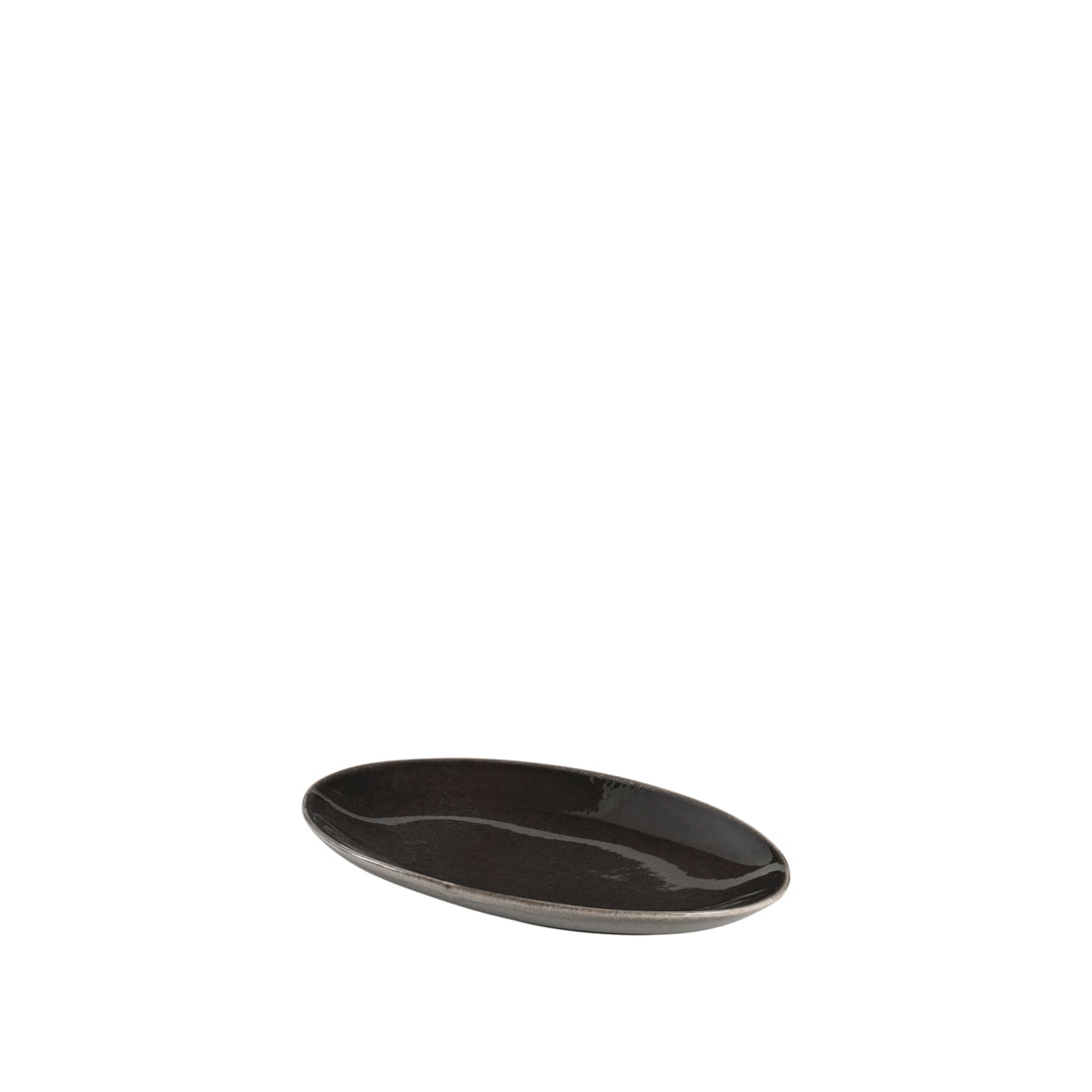 Nordic Coal Plate oval