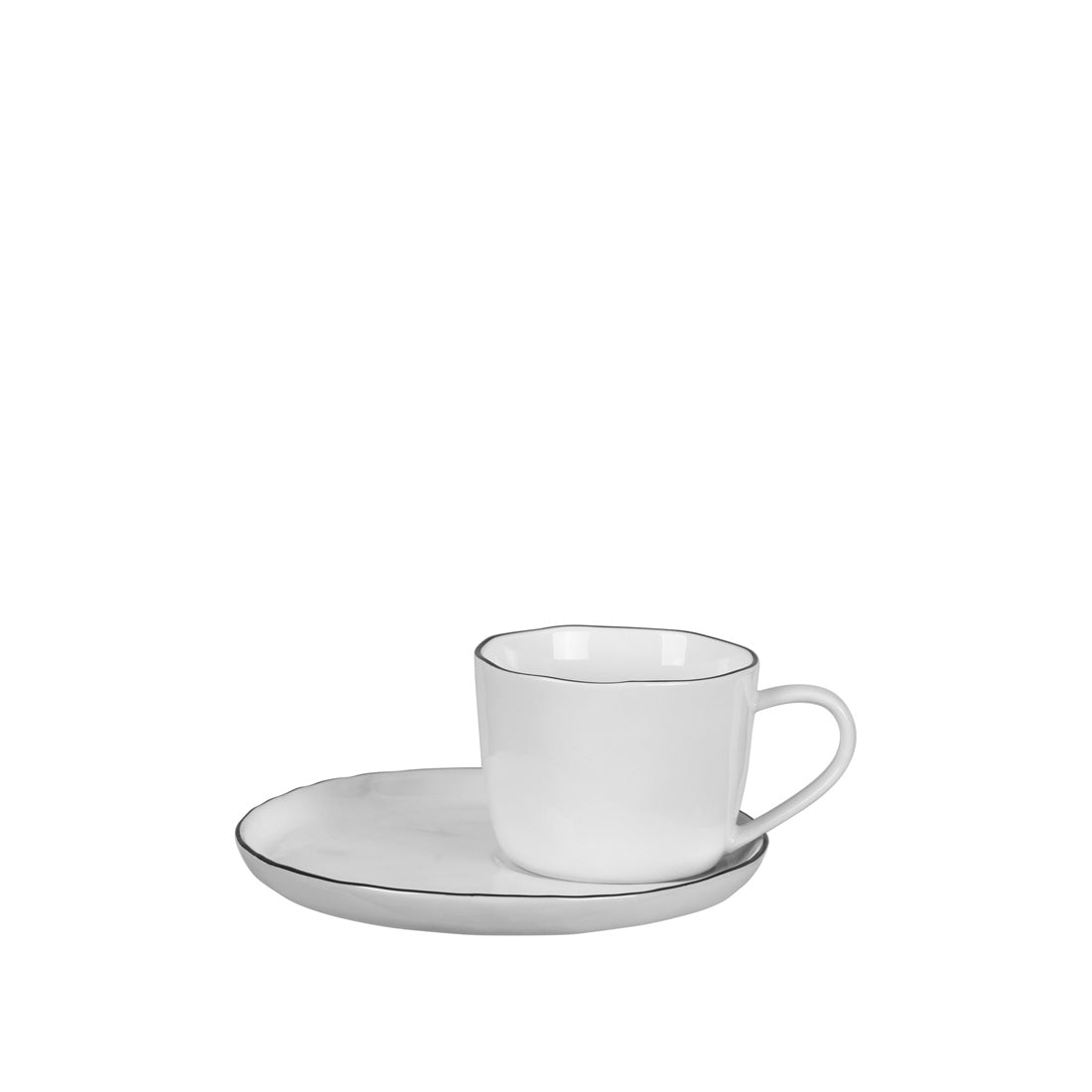 Salt Cup with saucer