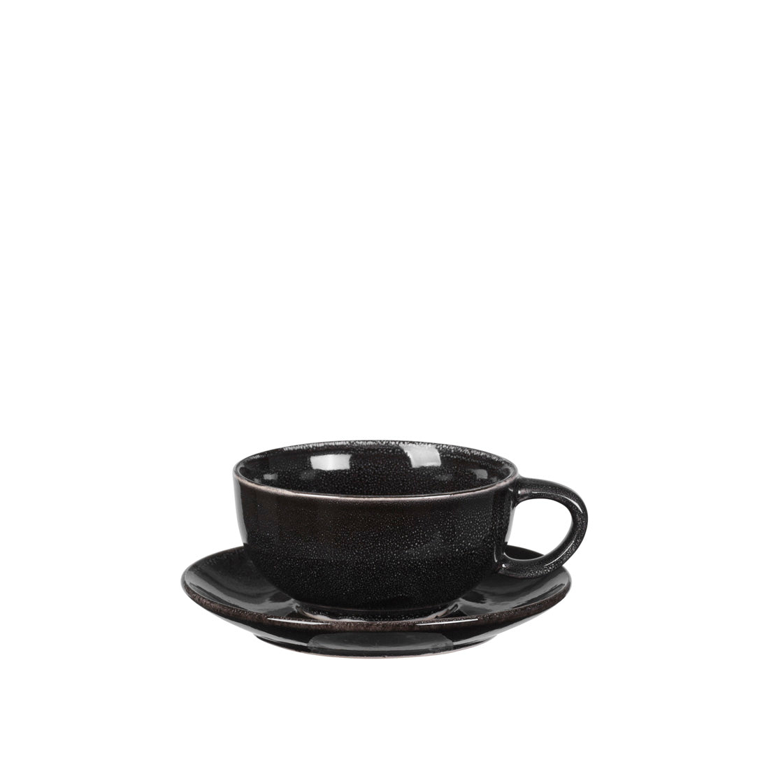 Nordic Coal Cup with saucer