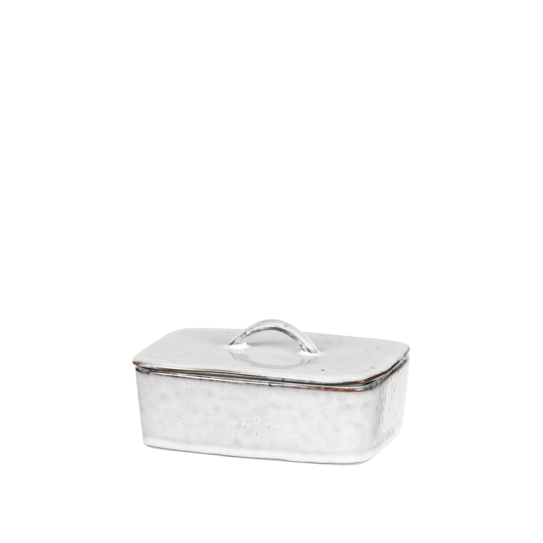 Nordic Sand Butter Bowl with Lid