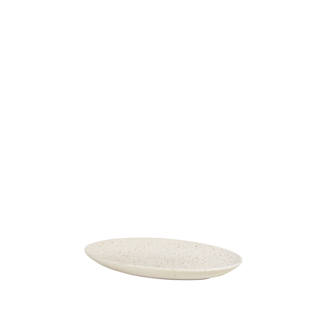 Nordic Vanilla Plate oval