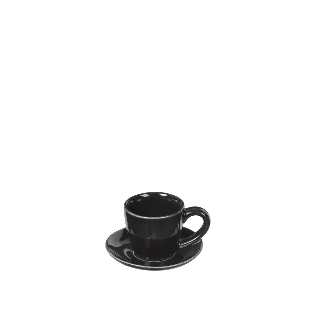 Nordic Coal Espressotasse mit Untertasse