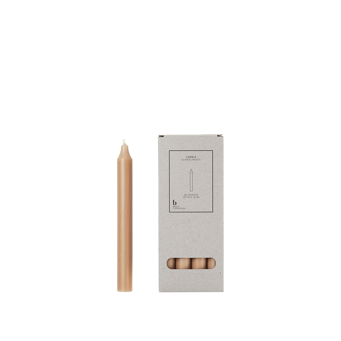 Rustic Bougie flambeau