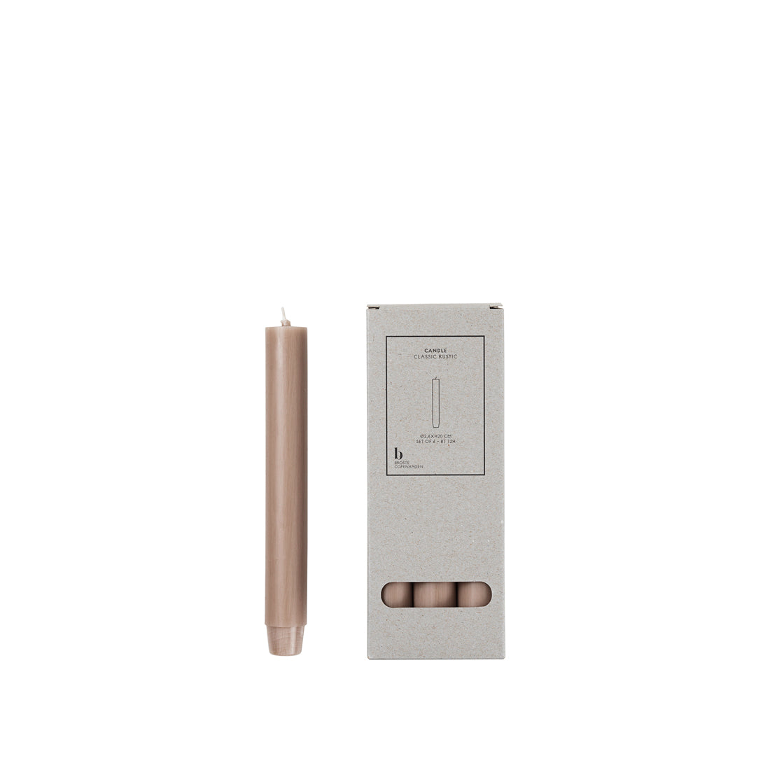 Rustic Bougie flambeau