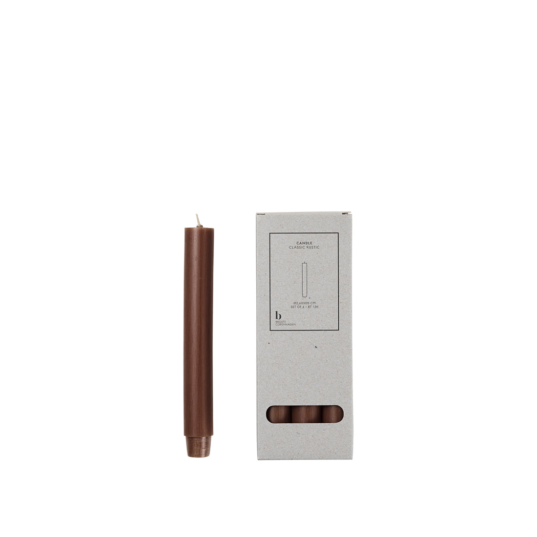 Rustic Bougie flambeau
