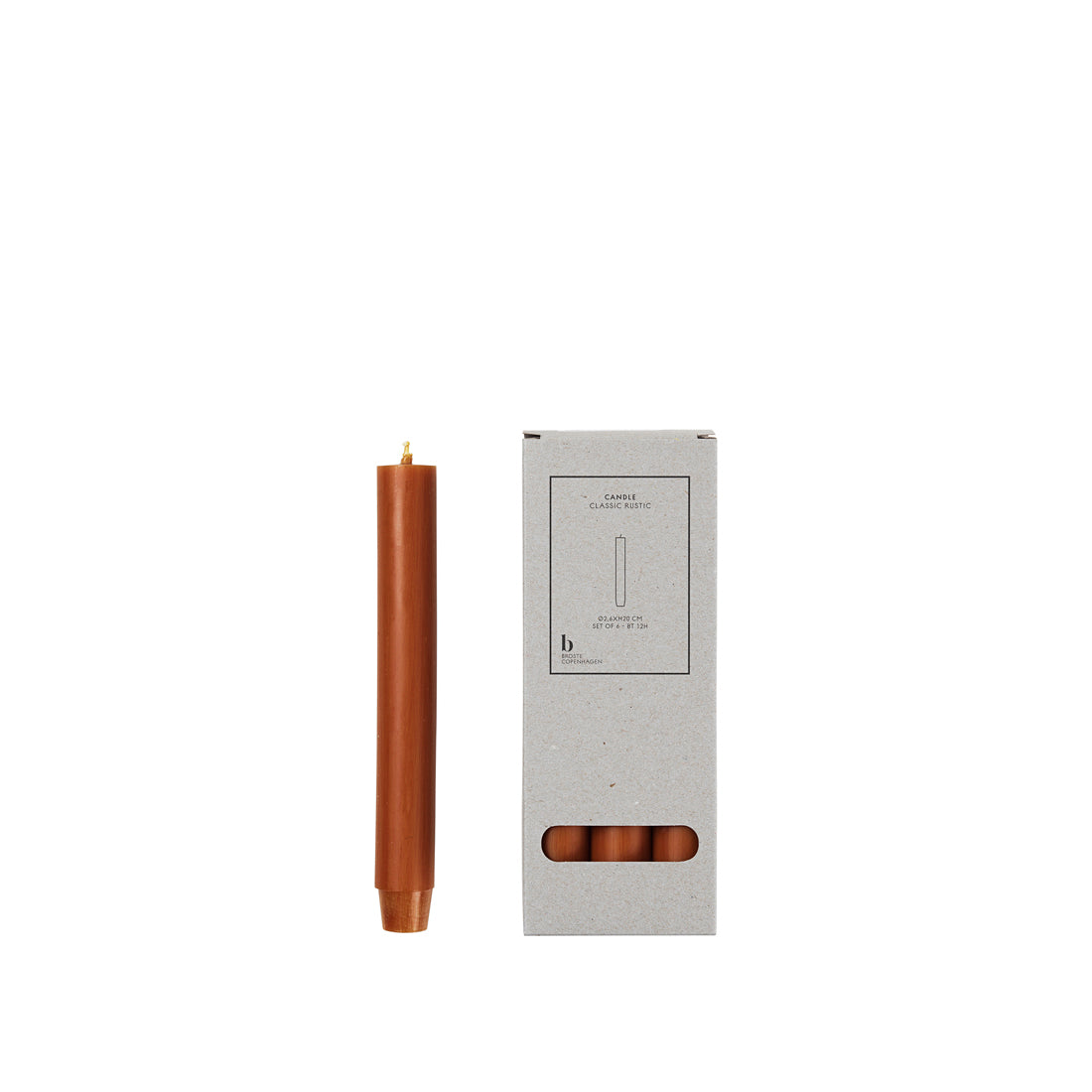 Rustic Getauchte kerze