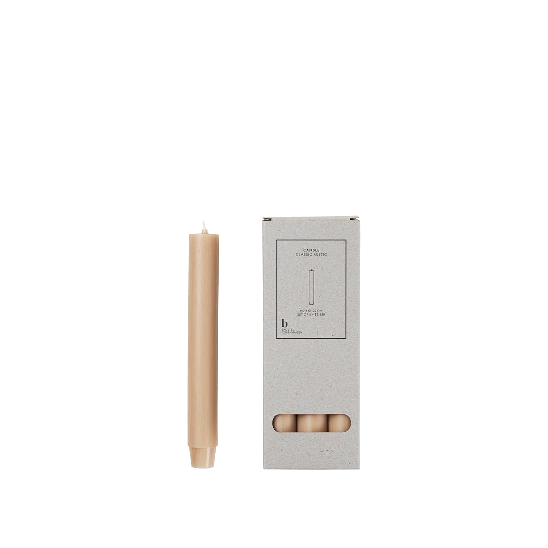 Rustic Bougie flambeau