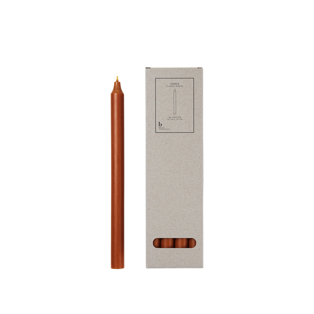 Rustic Bougie flambeau