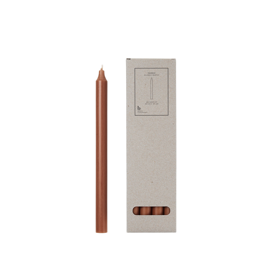 Rustic Bougie flambeau