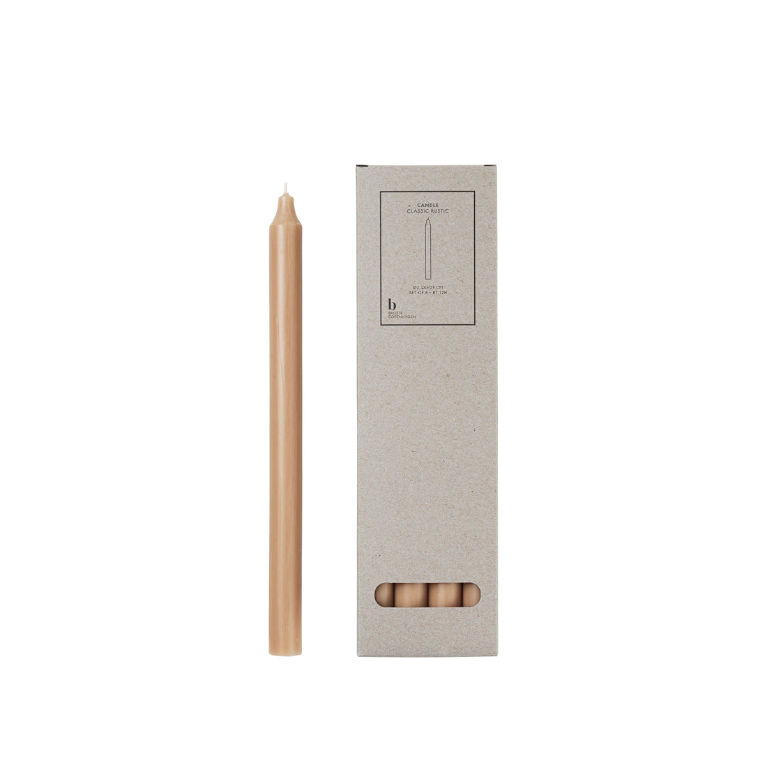 Rustic Bougie flambeau