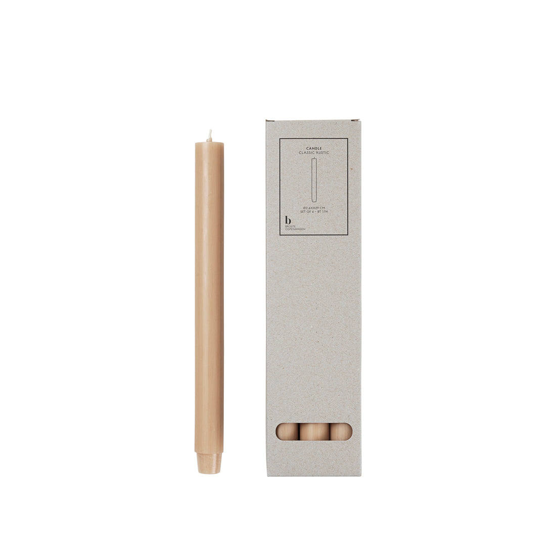 Rustic Bougie flambeau