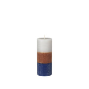 Rainbow Pillar Candle