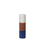 Rainbow Pillar candle