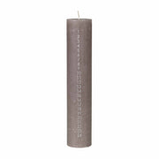 Rustic Calendar Candle