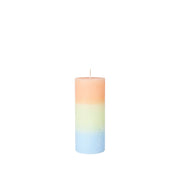 Rainbow Pillar candle