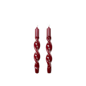 Twist Glossy Taper Candle