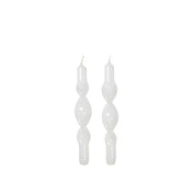 Twist Glossy Taper Candle