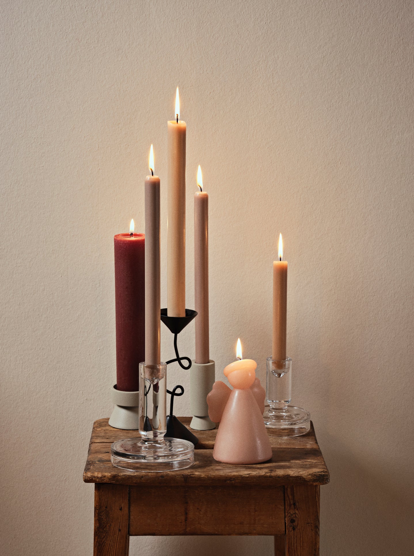 Angel Sculpture Candle