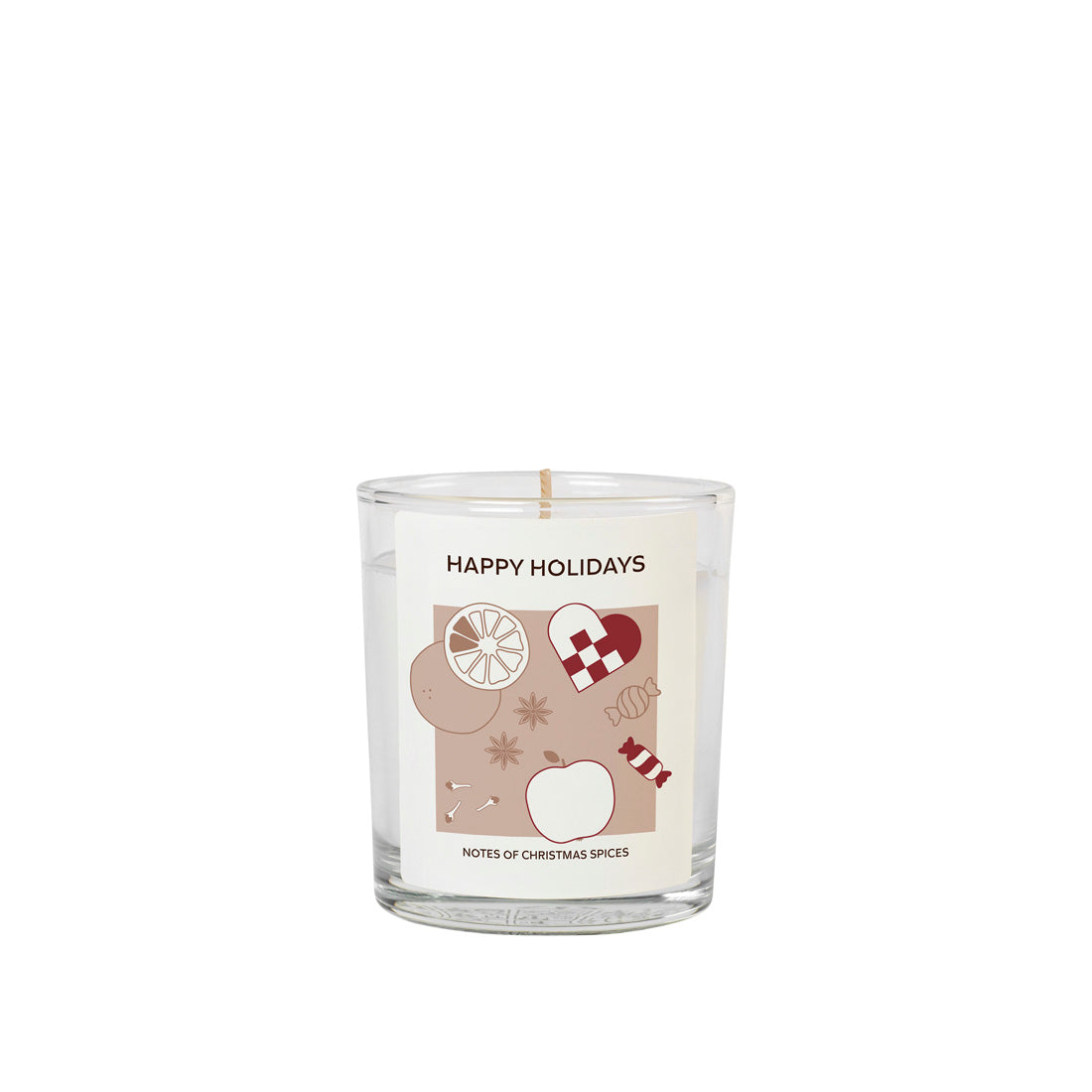Happy Holidays Scented Candle