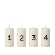 Advent Calender Candle Glossy