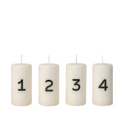 Advent Calender Candle Glossy