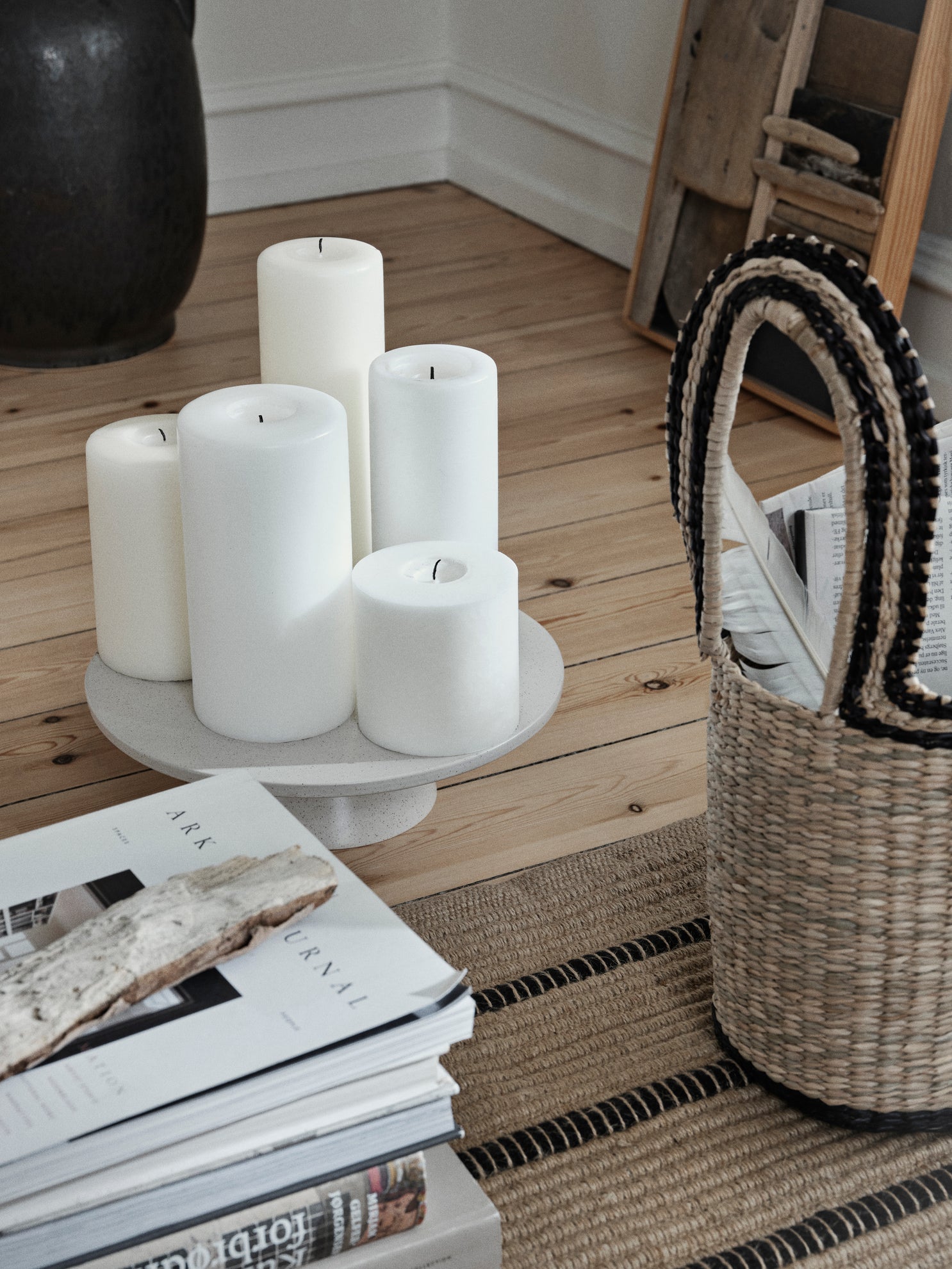 Church Pillar candle