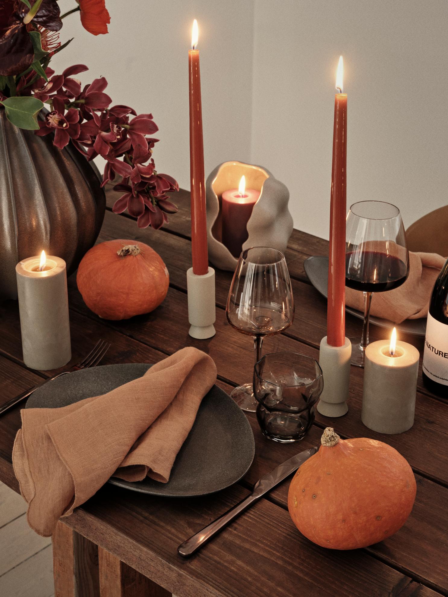 Smooth Taper Candle