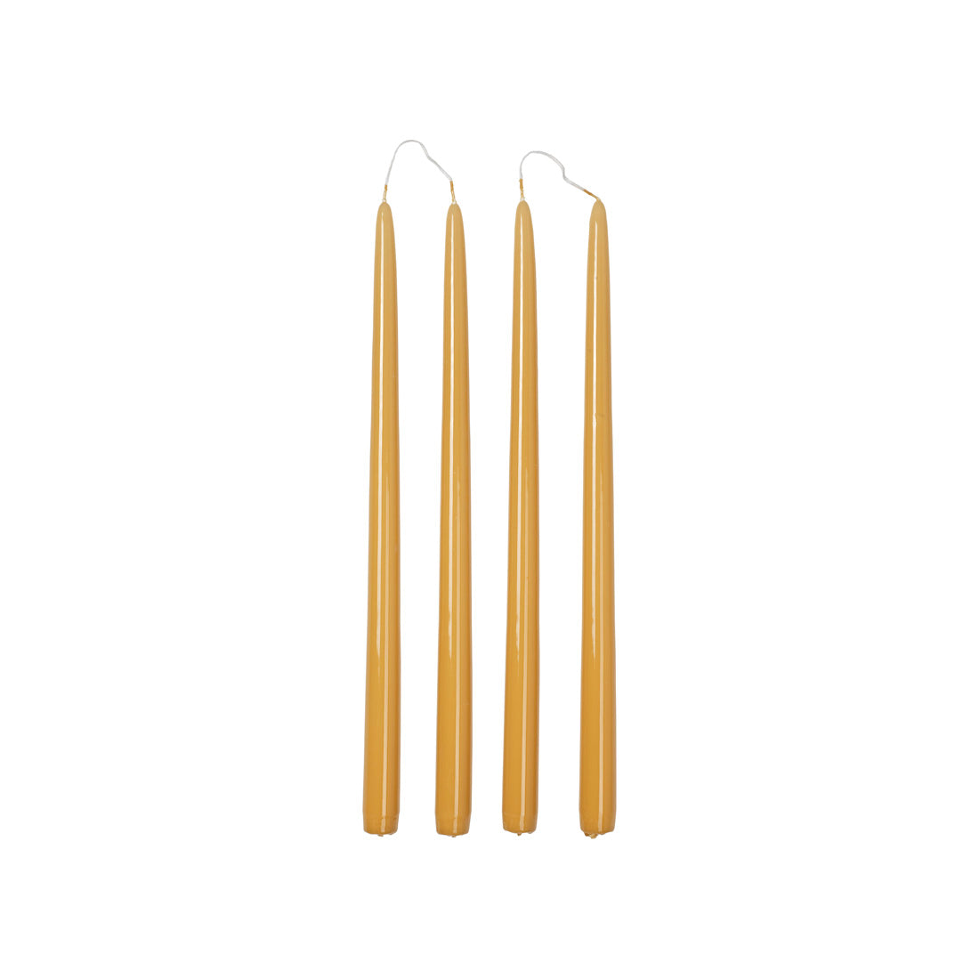 Smooth Glossy Taper Candle