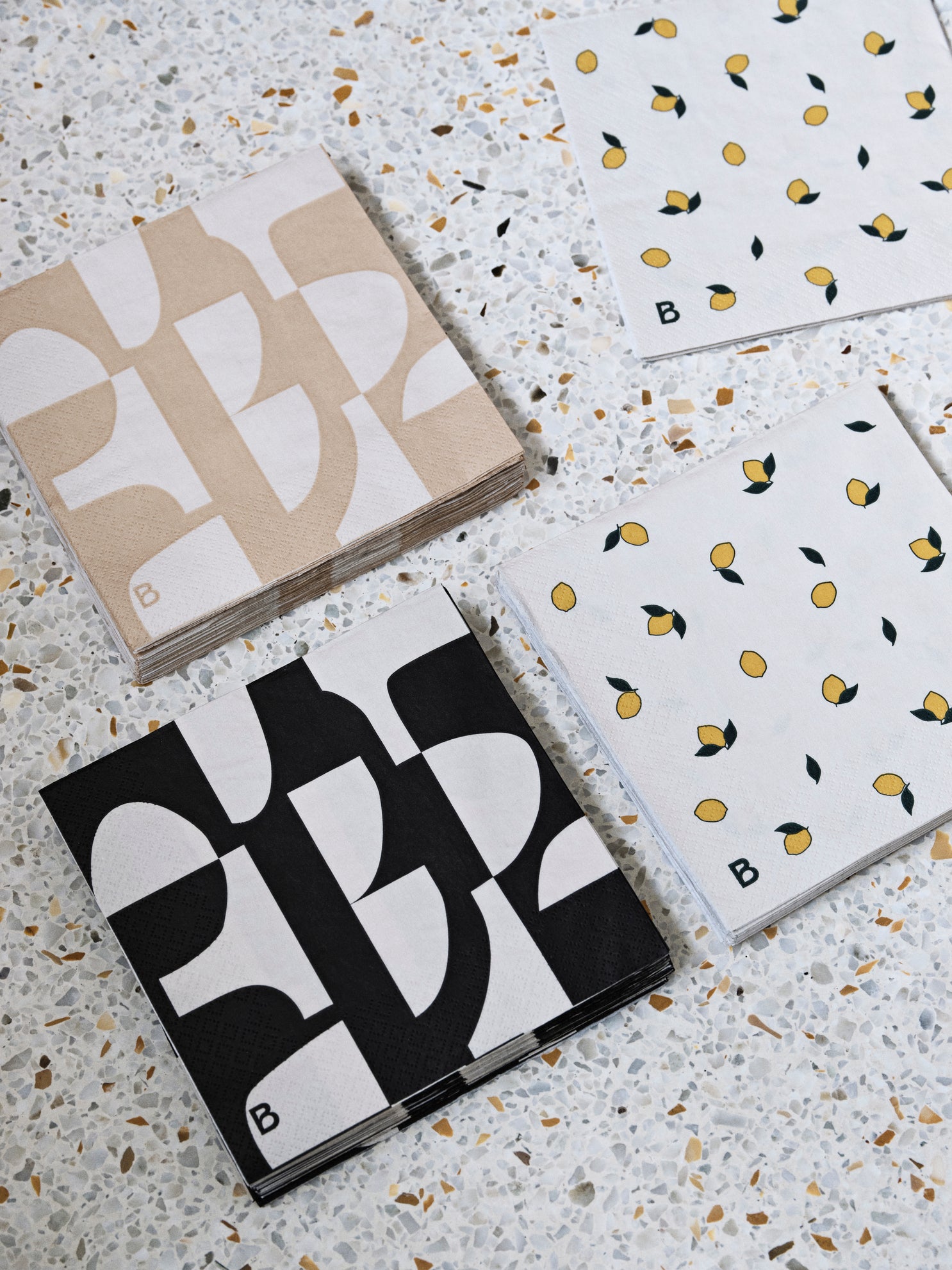 Lemon Papierserviette