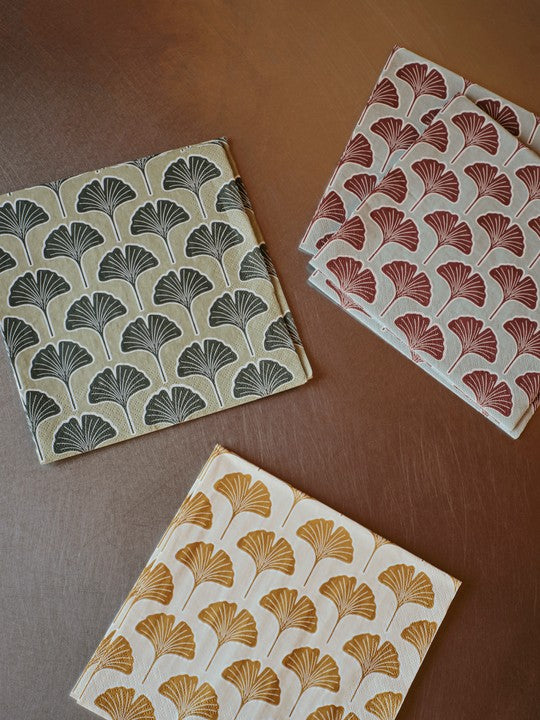 Ginkgo Biloba Paper Napkin