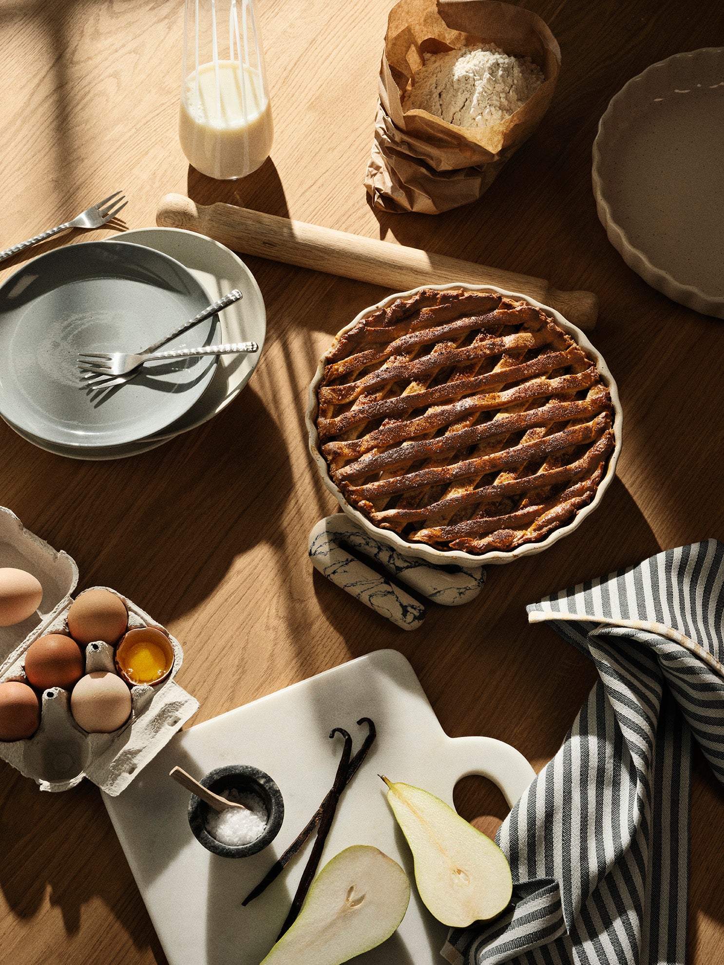 Vig Ovenware Flan Dish