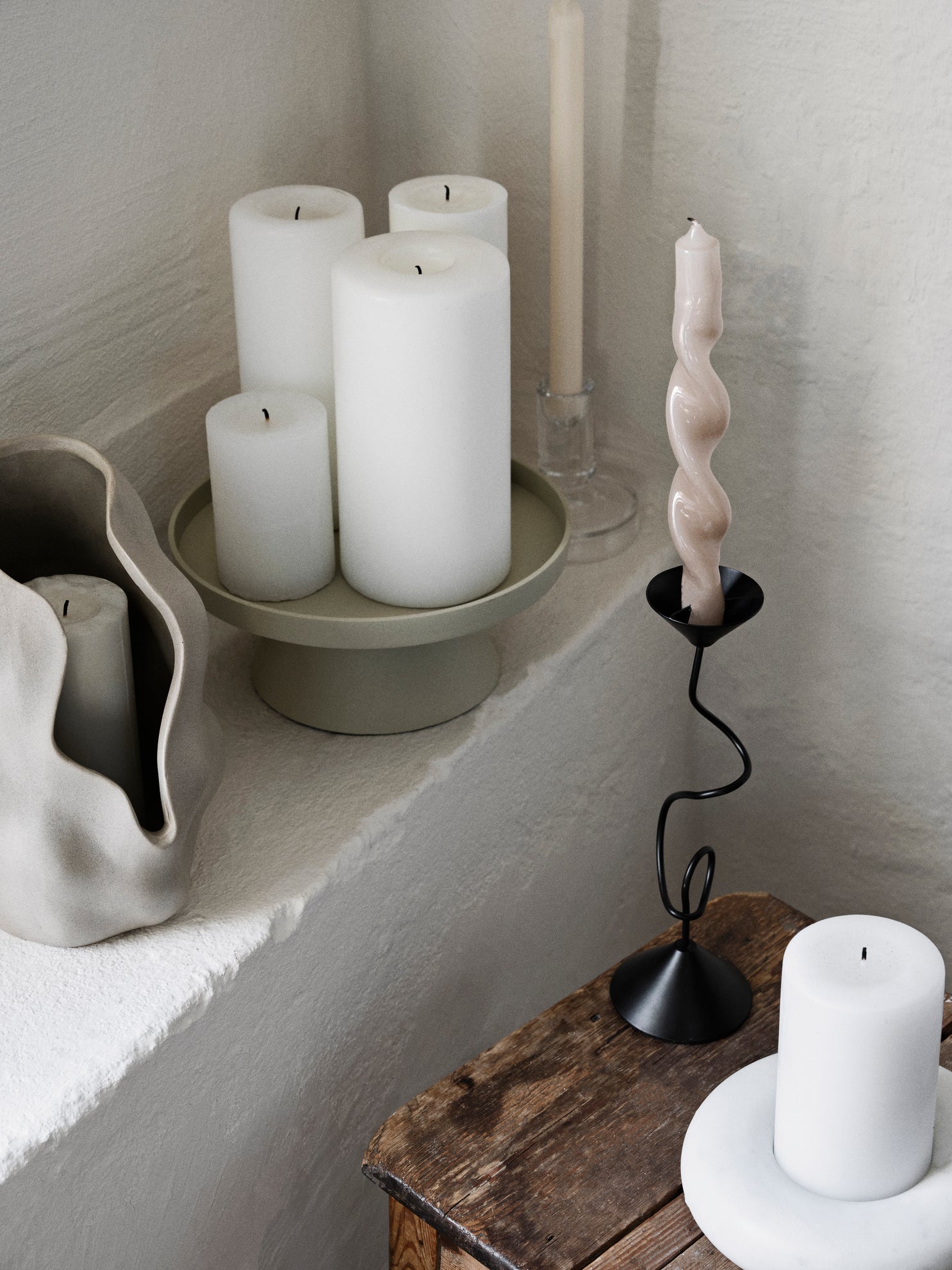 Holger Candle plate