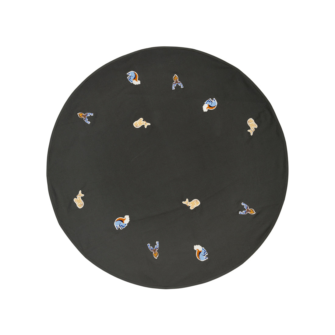 Deer Christmas Tree Rug