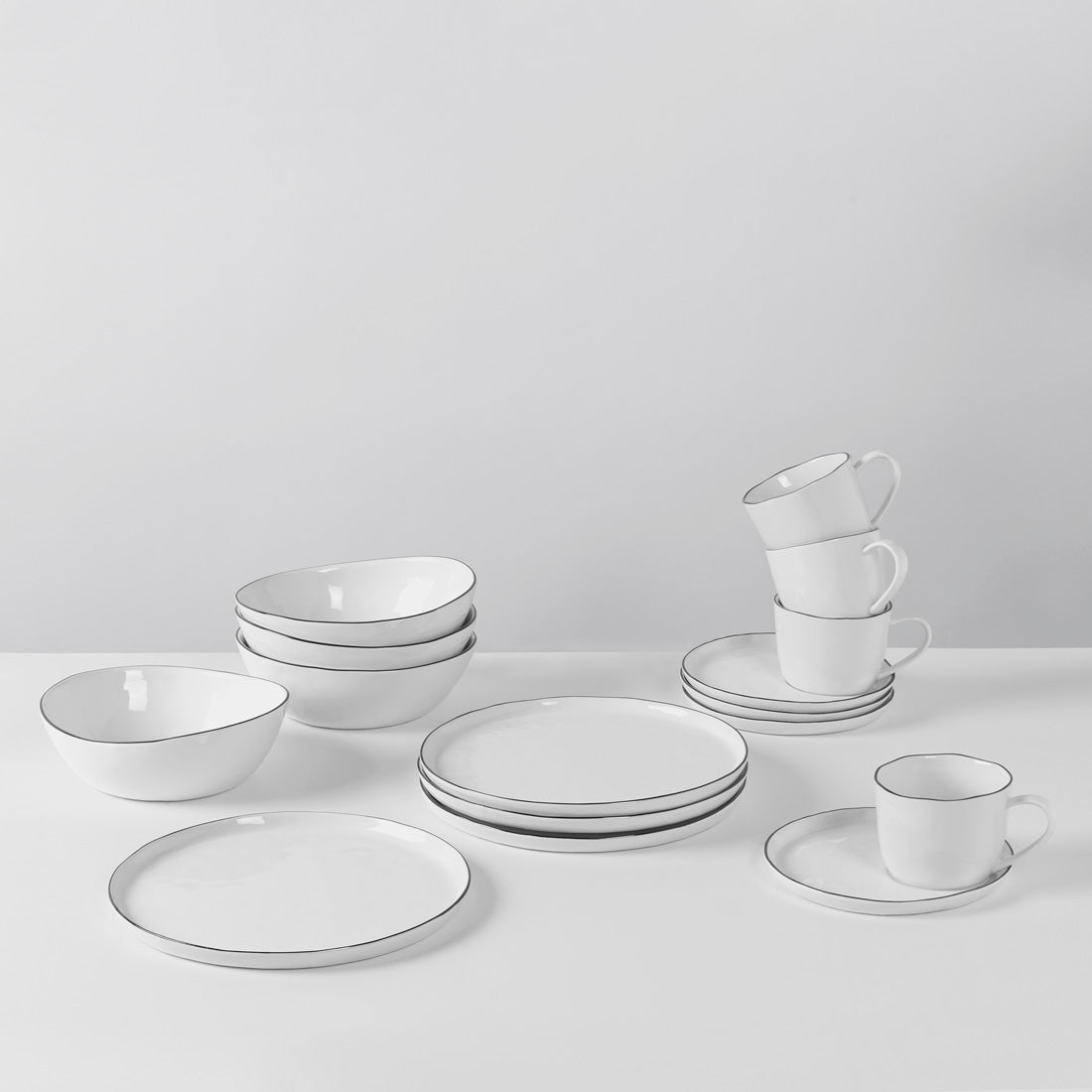 Salt Breakfast Set for Four