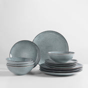 Nordic Sea Dinner Set for Four