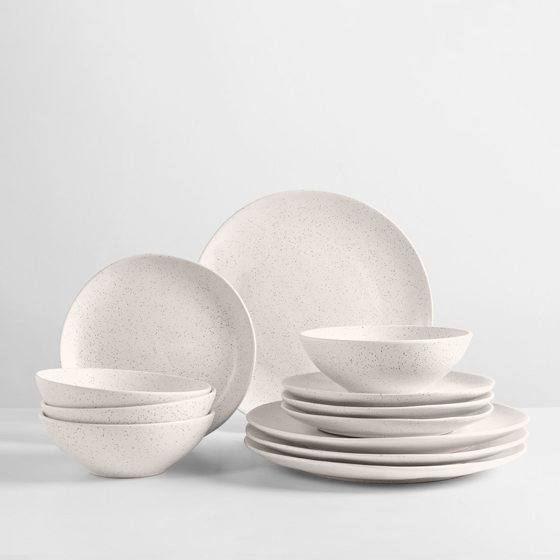 Nordic Vanilla Set de vaisselle pour quatre