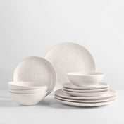 Nordic Vanilla Dinner Set for Four