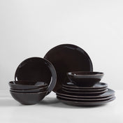 Nordic Coal Dinner Set for Four