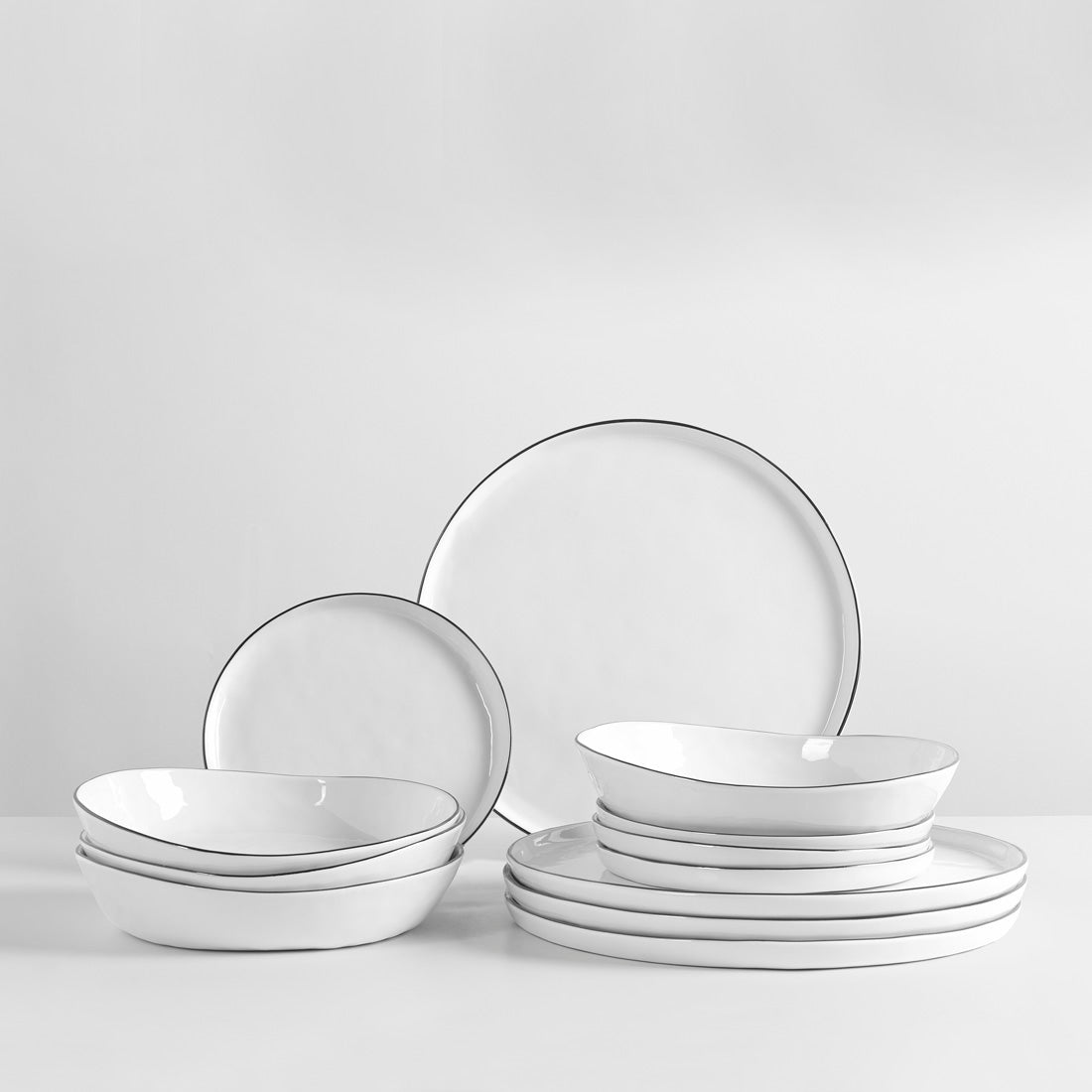 Salt Dinner Set for Four